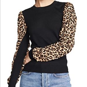 Veronica Beard mixed media sweater